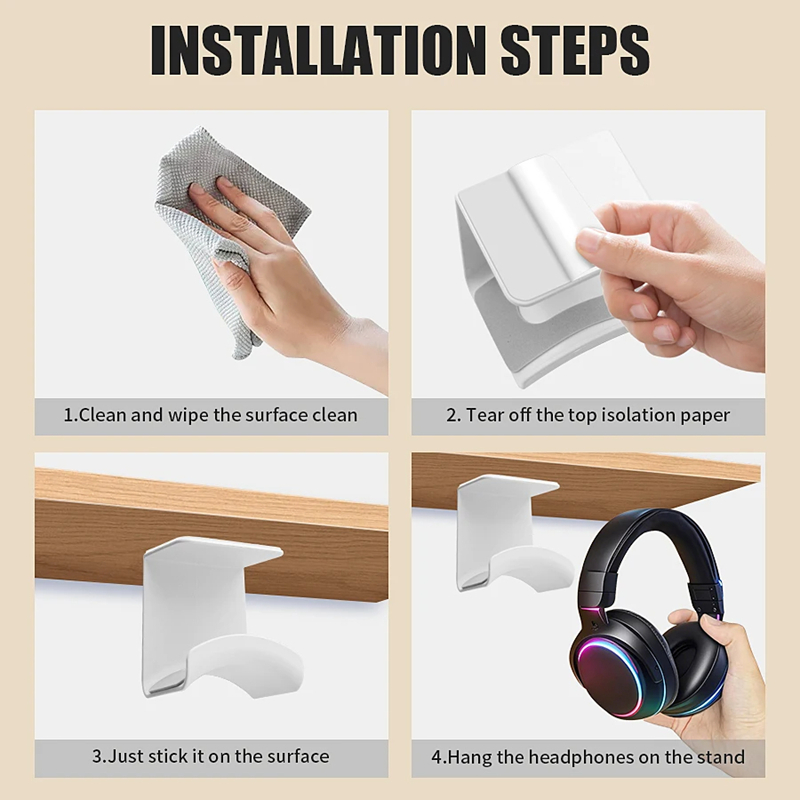 Universal Headphone Stand Adhe - Esports Gaming Earphones recension och pris