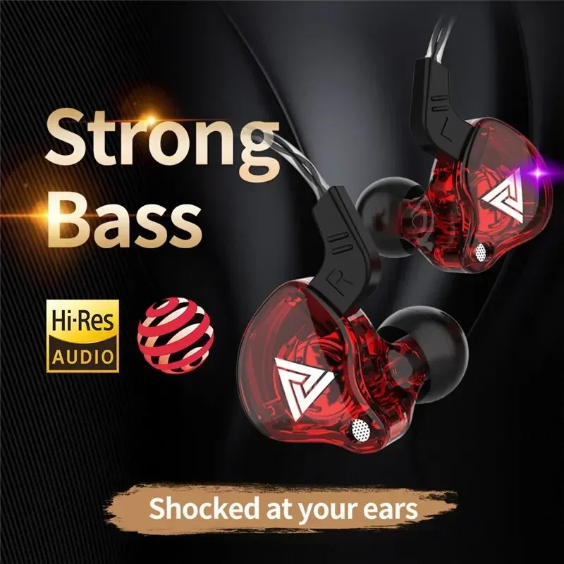Original QKZ AK6 Copper Driver - Esports Gaming Earphones recension och pris