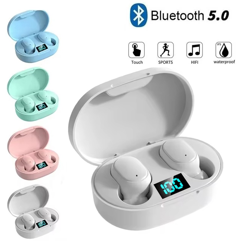 A6S TWS Earphone Wireless Blue - Esports Gaming Earphones recension och pris