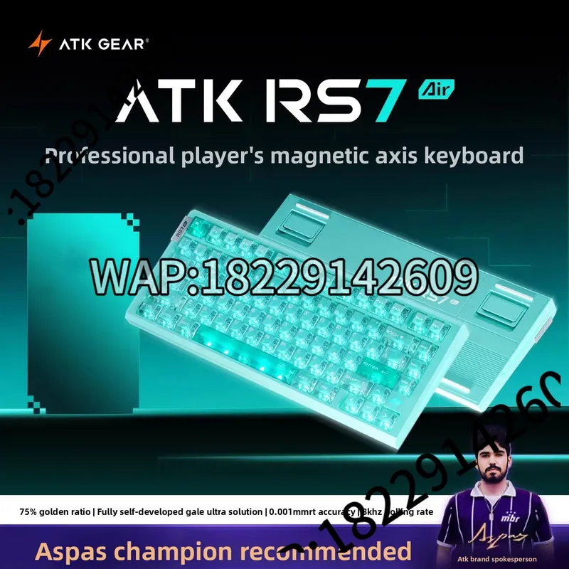 ATK RS7 Air Keyboard Magnetic  - Esports Gamer recension och pris